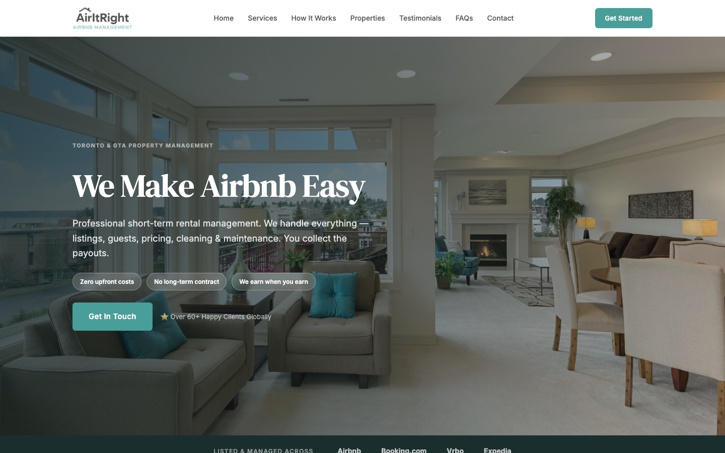 AirItRight website we built